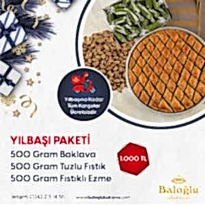 Yılbaşı Baklava Paketi 2024 - V1